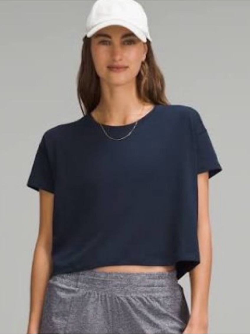 Lululemon Cate’s Tee Euc Size 2